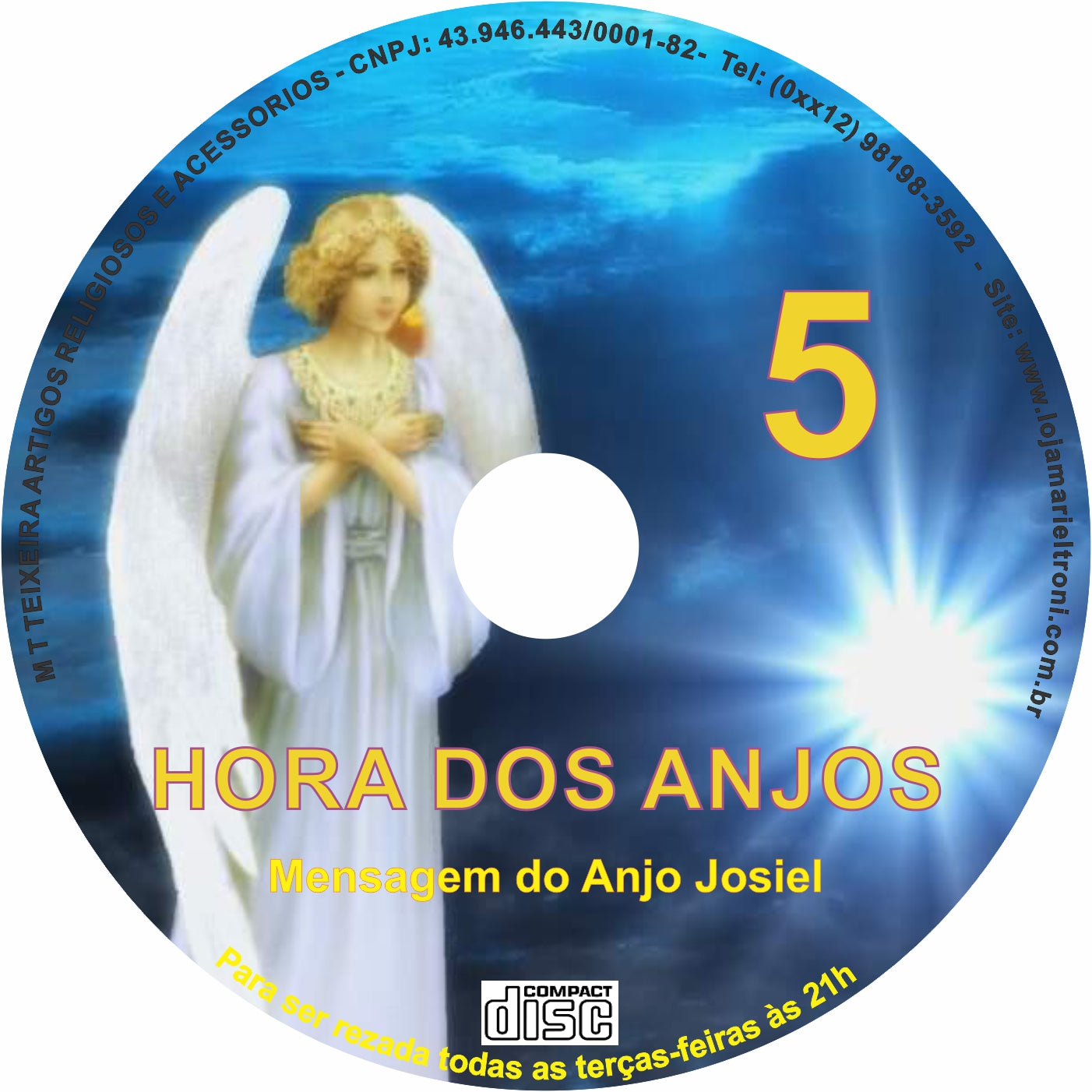 CD Hora dos Anjos 5 CD Hora dos Anjos 5